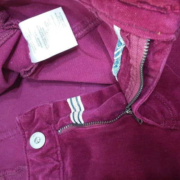 Anthropologie Women's High Rise Jeans in Red - Picture 6 of 8